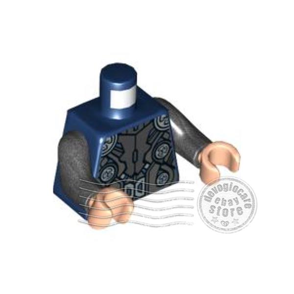 1x LEGO 973pb1940c01 Omino Torace (Thor) Blu scuro | 6110055 4238520 - Photo 1 sur 1
